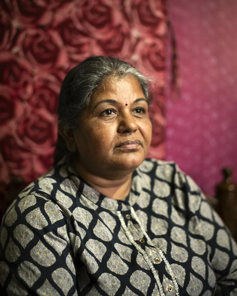 Portrait of middle-aged woman